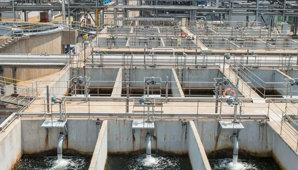 Water recycling and treatment facility at LG / Lotte Chemical Daesan, optimizing resource recovery.