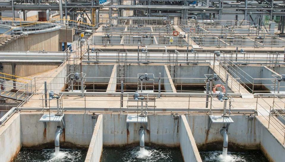 Water recycling and treatment facility at LG / Lotte Chemical Daesan, optimizing resource recovery.