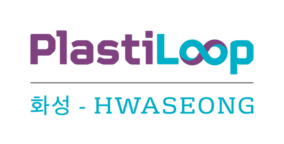 베올리아 코리아 PlastiLoop 화성 로고. 재생 플라스틱 생산과 ESG 지원을 상징.