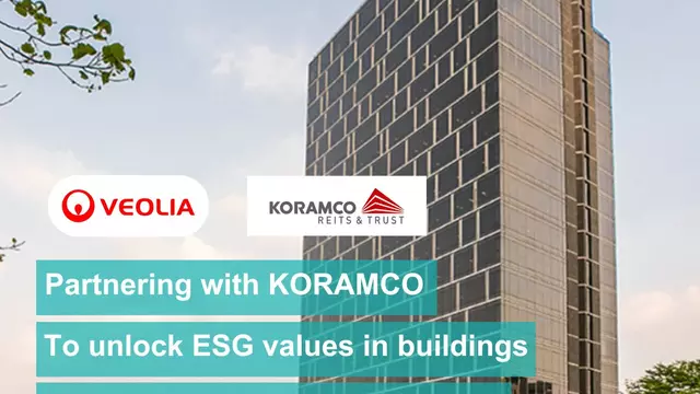 베올리아, 코람코자산신탁(KORAMCO)과 파트너십 체결