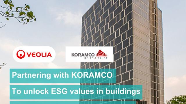 베올리아, 코람코자산신탁(KORAMCO)과 파트너십 체결