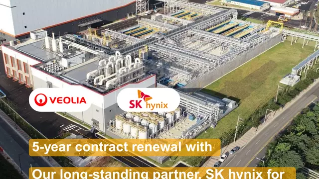 베올리아 코리아, SK하이닉스와 5년 O&M 계약 갱신 