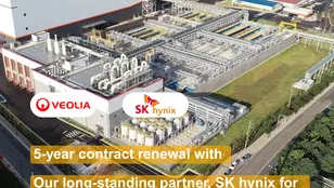 베올리아 코리아, SK하이닉스와 5년 O&M 계약 갱신 
